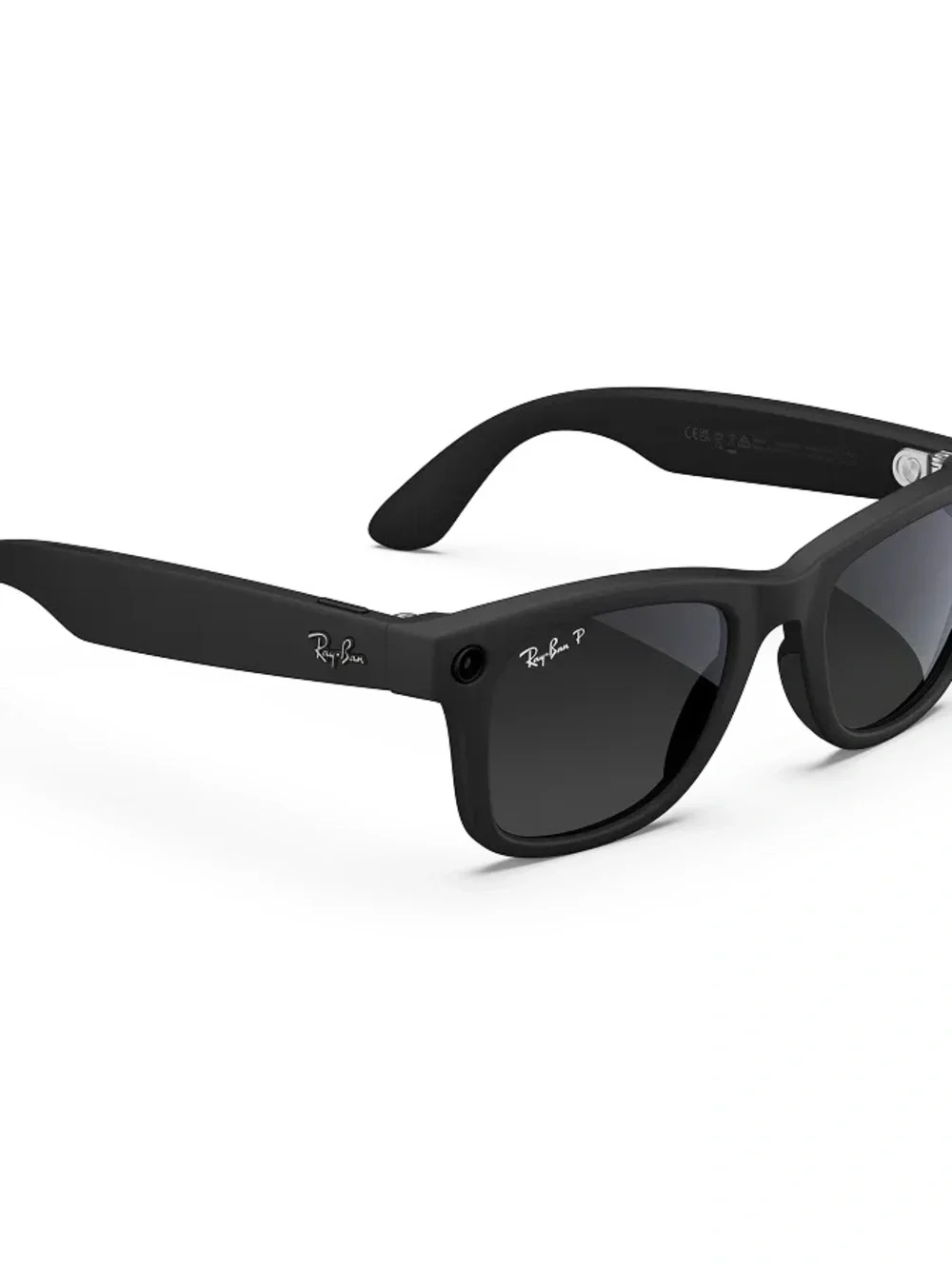 Ray-Ban Black Matte Smart Wayfarer Sunglasses